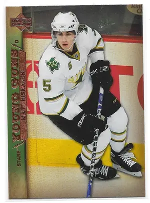 2007-08 Upper Deck #216 Matt Niskanen RC (Young Guns)