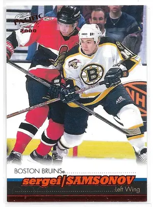 1999-00 Pacific Red #28 Sergei Samsonov