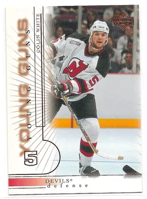 2000-01 Upper Deck #189 Colin White RC (Young Guns)