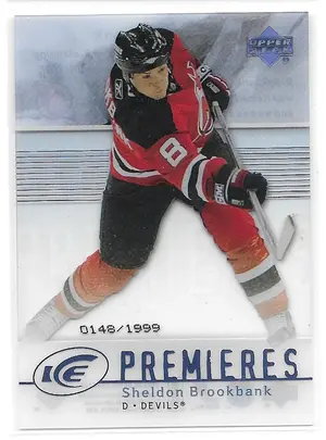 2007-08 Ice #103 Sheldon Brookbank RC (0148/1999)