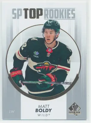 2022-23 SP AUTHENTIC - MATT BOLDY #TR-2 SP TOP ROOKIES