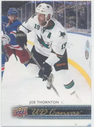 2014-15 UPPER DECK - JOE THORNTON #C190 UD CANVAS