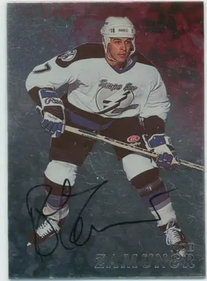 1998-99 BE A PLAYER - ROB ZAMUNER #132 AUTOGRAPHS