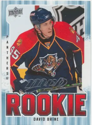 2008-09 MVP - DAVID BRINE #341 ROOKIE