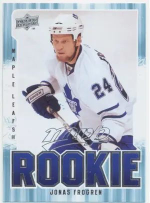 2008-09 MVP - JONAS FROGREN #387 ROOKIE