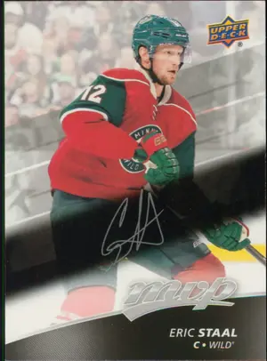 2017-18 MVP - ERIC STAAL #221 SILVER SCRIPTS