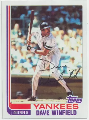 1982 Topps - Dave Winfield #600