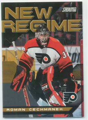 2001-02 STADIUM CLUB - ROMAN CECHMANEK #NR8 NEW REGIME