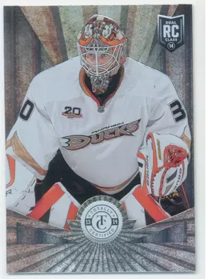 2013-14 TOTALLY CERTIFIED - VIKTOR FASTH #208 ROOKIE