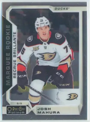 2018-19 O-PEE-CHEE PLATINUM - JOSH MAHURA #189 MARQUEE ROOKIE