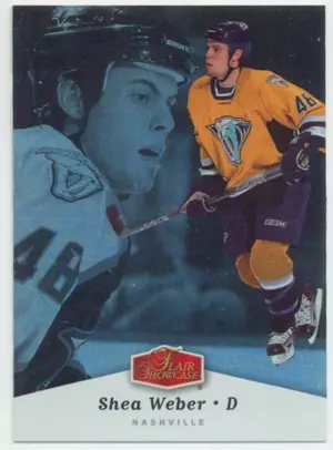 2006-07 FLAIR SHOWCASE - SHEA WEBER #59 ROOKIE