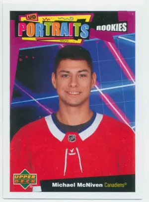 2020-21 UPPER DECK - MICHAEL McNIVEN #P-80 PORTRAITS