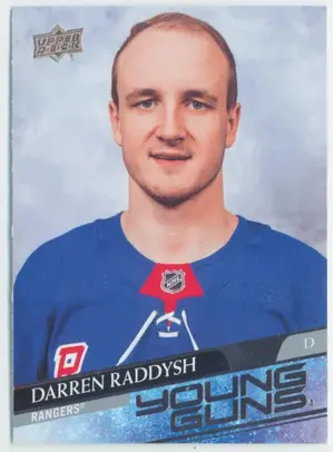 2020-21 UPPER DECK - DARREN RADDYSH #483 YOUNG GUNS