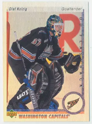 2000-01 UPPER DECK - OLAF KOLZIG #UD8 UD FLASHBACK