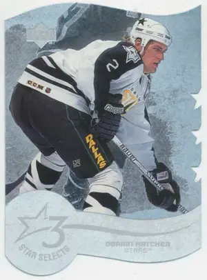 1997-98 UPPER DECK - DERIAN HATCHER #T20A THREE STAR SELECTS