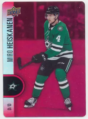 2022-23 TIM HORTONS - MIRO HEISKANEN #DC-27 RED DIE CUT