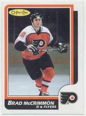 1986-87 O-PEE-CHEE - BRAD McCRIMMON #5