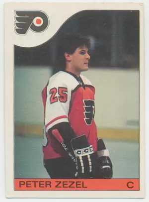 1985-86 O-Pee-Chee - Peter Zezel RC #24 ⚠