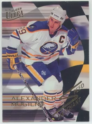 1994-95 FLEER ULTRA - ALEXANDER MOGILNY #8 SPEED MERCHANT