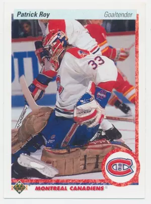 1990-91 UPPER DECK - PATRICK ROY #153