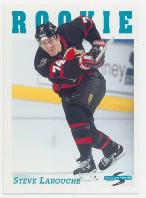 1995-96 SCORE - STEVE LAROUCHE #302 ROOKIE