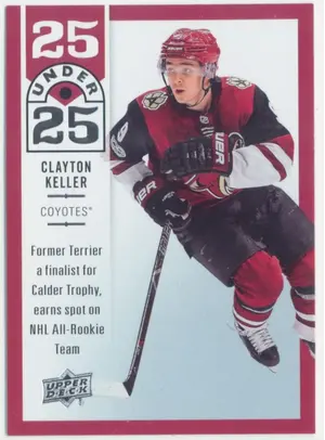 2018-19 UPPER DECK - CLAYTON KELLER #U25-21 25 UNDER 25