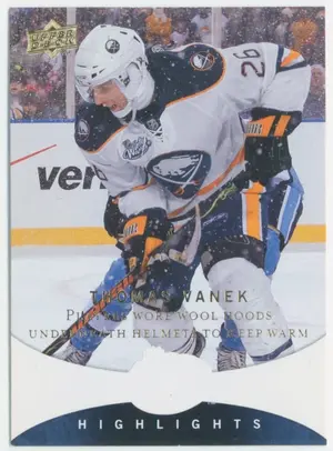 2008-09 UPPER DECK - THOMAS VANEK #WC6 WINTER CLASSIC ⚠