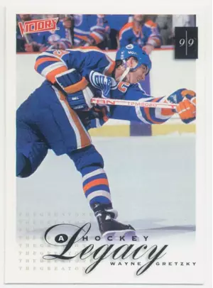 1999-00 VICTORY - WAYNE GRETZKY #409 A HOCKEY LEGACY
