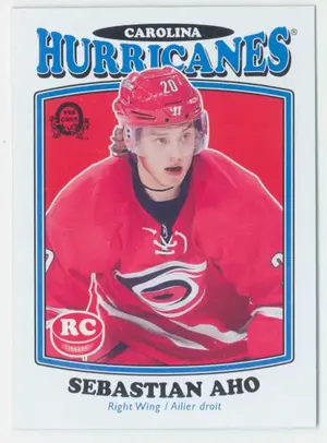 2016-17 O-PEE-CHEE - SEBASTIAN AHO #687 RETRO
