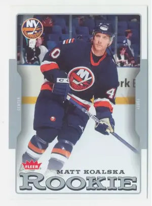 2006-07 FLEER - MATT KOALSKA #227 ROOKIE