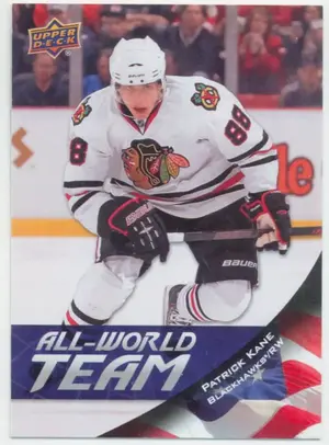 2011-12 UPPER DECK - PATRICK KANE #AW23 ALL-WORLD TEAM