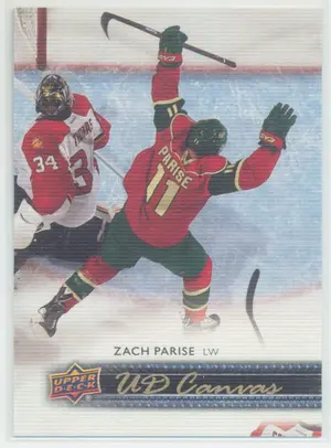 2014-15 UPPER DECK - ZACH PARISE #C44 CANVAS
