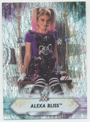 2021 Topps WWE - Alexa Bliss #97 Silver Foil Parallel