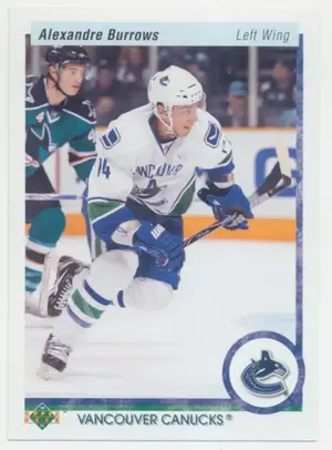 2010-11 UPPER DECK - ALEXANDRE BURROWS #9 20TH ANNIVERSARY