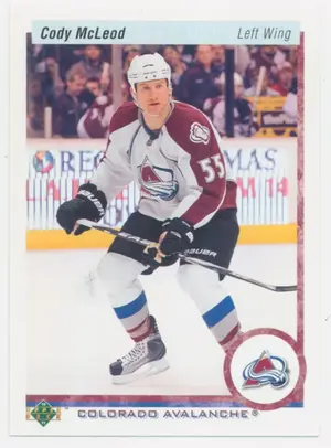 2010-11 UPPER DECK - CODY McLEOD #147 20TH ANNIVERSARY