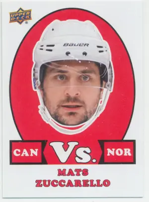 2017-18 TEAM CANADA - MATS ZUCCARELLO #VS-20 VS.