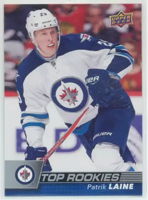 2017-18 UPPER DECK MJ HOLDINGS - PATRIK LAINE #R-3 TOP ROOKIES