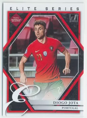 2021-22 Donruss Road to Quatar - Diogo Jota #18 Elite Series