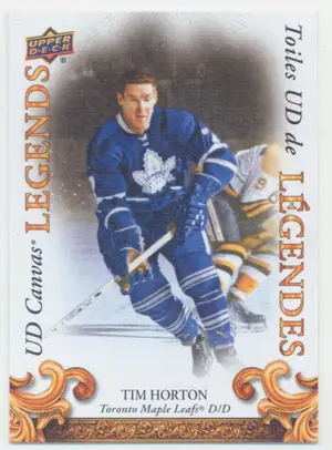2023 TIM HORTONS LEGENDS - TIM HORTON #CL-1 UD CANVAS LEGENDS