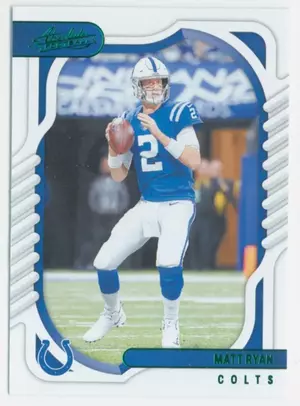 2022 Absolute - Matt Ryan #31 Green Parallel