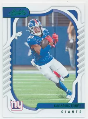 2022 Absolute - Kadarius Toney #46 Green Parallel