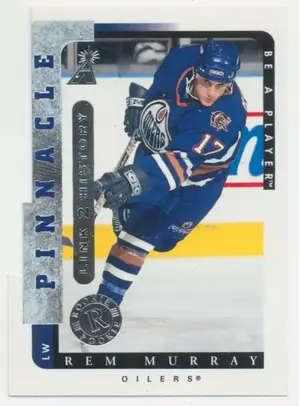 1996-97 PINNACLE BE A PLAYER - REM MURRAY #LTH-5A LINK 2 HISTORY