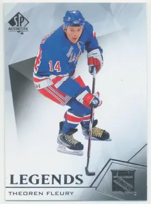 2015-16 SP AUTHENTIC - THEOREN FLEURY #101 LEGENDS