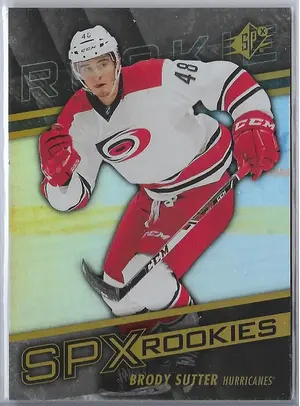 2014-15 SPx #126 Brody Sutter RC