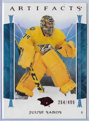 2022-23 Artifacts Ruby #149 Juuse Saros (264/499)