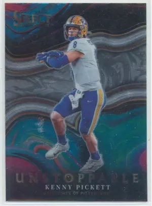 2022 Panini Select Draft Picks - Kenny Pickett #US-KP Unstoppable