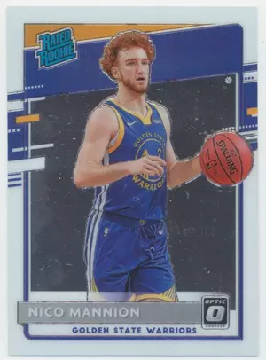 2020-21 Panini Donruss Optic - Nico Mannion #190 Rated Rookie