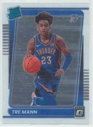 2021-22 Panini Donruss Optic - Tre Mann #168 Rated Rookie