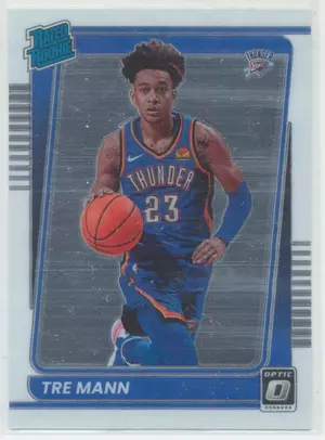 2021-22 Panini Donruss Optic - Tre Mann #168 Rated Rookie