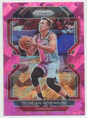 2021-22 Panini Prizm - Duncan Robinson #81 Pink Ice Prizm Parallel